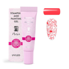 Moyra Moyra Stamping and Painting Gel No. 12 Vivid Red körömdíszítő