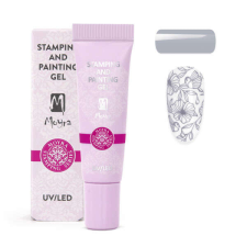 Moyra Moyra Stamping and Painting Gel No. 17 Grey körömdíszítő