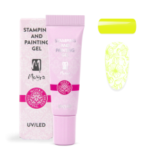  Moyra Nyomda- és festőzselé No. 10 Vivid Yellow körömdíszítő