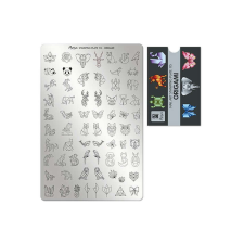  Moyra nyomdalemez  115 Origami körömdíszítő