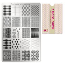 Moyra nyomdalemez 99 Fabric Texture 2 körömdíszítő