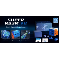  MoYu Super RS3M V2 3x3 kocka Maglev ( UV coated) kreatív és készségfejlesztő