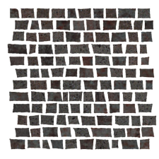 Mozaik Cir Metallo ruggine 30x30 cm matt 1062377 csempe