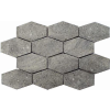  Mozaik Mosavit Hexagonal grey 25x37 cm matt MENO