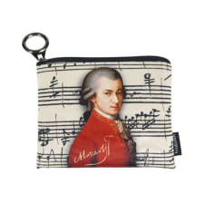 Mozart textil pénztárca - 12x10 cm pénztárca