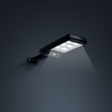 Mozgásérzékelős szolár reflektor - fali - 6 LED kültéri világítás