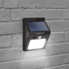 Mozgásérzékelős szolár reflektor - fali - COB LED kültéri világítás