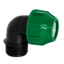  MPE könyök KM 32mm x 1/2" 10bár 120db-d. öntözéstechnikai alkatrész