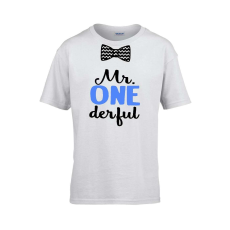  Mr. one derful egyedi mintás gyerek póló