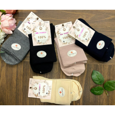 MR Pamut női gumi nélküli zokni 5 pár/cs vegyes szin női zokni