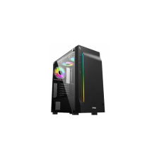 MS Számítógépház, Armor V300, ATX, Fekete (MSC10020) számítógép ház