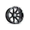  MSA WHEELS M12 Diesel hasznosítási felni - Fekete 15x7
