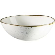 Mäser Ovális tál Pintar White kék pöttyös 22 x 19cm, kék, L konyhai eszköz