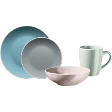 Mäser SHINY ELISSA II ASSORT Étkészlet 16 db (673772) tányér és evőeszköz