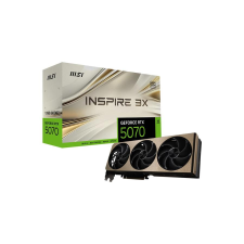 MSI GeForce RTX 5070 12G INSPIRE 3X OC NVIDIA 12 GB GDDR7 videókártya