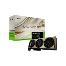 MSI INSPIRE 3X OC GeForce RTX 5070 12GB GDDR7 DLSS4 videókártya