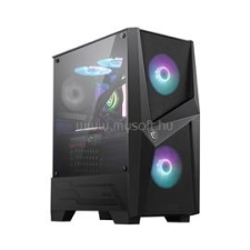MSI MAG FORGE 100R Gaming Számítógépház (306-7G03R21-809) számítógép ház