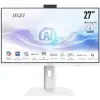 MSI Modern AM273QP AI 1UM All-in-One PC (White) | Intel Core Ultra 7 155H | 32GB DDR5 | 0GB SSD | 2000GB HDD | Intel Graphics (Intel Arc Graphics opcionálisan) | W11 HOME