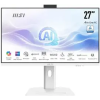 MSI Modern AM273QP AI 1UM All-in-One PC (White) | Intel Core Ultra 7 155H | 8GB DDR5 | 2000GB SSD | 2000GB HDD | Intel Graphics (Intel Arc Graphics opcionálisan) | NO OS