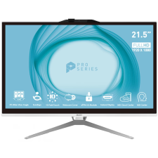 MSI PRO AP222T 13M 13M-006XEU-W3131008GS25XXAMS asztali számítógép