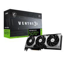 MSI VENTUS 3X OC GeForce RTX 5070 Ti 16GB GDDR7 DLSS4 videókártya