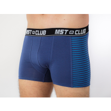 MST Boxer oldal csíkos mintával XL, Kék