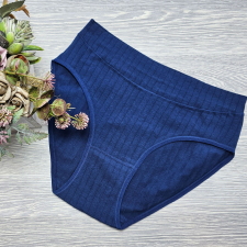 MST Magas derekú női alsó bordás anyagból 2XL/3XL, Kék női alsó
