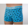 MST Mintás boxer L, Világos kék