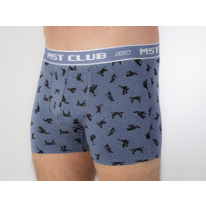 MST Mintás boxer XL, Melír kék