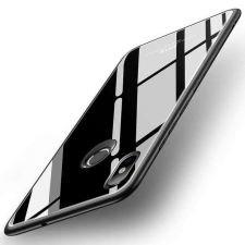 MSVII edzett üveg telefon tok telefontok ütésálló edzett üveg lap Xiaomi Mi 8 SE fekete kijelzőfó... tok és táska