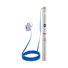 Msw Kútszivattyú - 3800 l/h - 750 W - rozsdamentes acél szivattyú