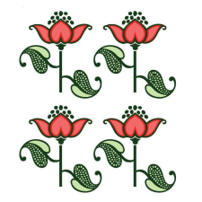 MT178 öntapadós design csempematrica 4db/szett15x15cm tapéta, díszléc és más dekoráció