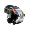 MT HELMETS MT Atom 2 SV felnyitható sisak fehér/kék/piros matt méret L (59-60cm) MT Helmets Sisakok és ruházat Sisakok és tartozékok Zárt sisakok