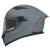 MT HELMETS MT BRAKER SV SOLID A12 zárt bukósisak szürke