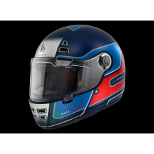 MT HELMETS MT Jarama Baux zárt bukósisak kék-piros bukósisak