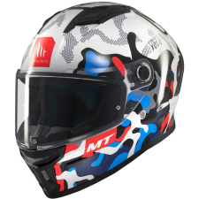 MT HELMETS MT Stinger 2 Yozu zárt bukósisak fehér-kék bukósisak