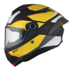 MT HELMETS MT TARGO S KAY B2 integrált bukósisak matt fekete-fehér-sárga