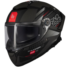 MT HELMETS MT Thunder 4 SV Luminence zárt motoros bukósisak matt fekete bukósisak