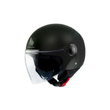 MT HELMETS Nyitott bukósisak MT Helmets Street fekete M motoros kabát