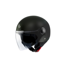 MT HELMETS Nyitott bukósisak MT Helmets Street matt fekete XL motoros kabát