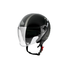MT HELMETS Nyitott Bukósisak MT Helmets Street Scope D2 fekete / szürke L motoros kabát