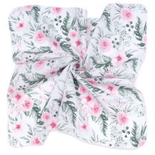 MT T kisméretű Textil pelenka 3db - Virágok #fehér-rózsaszín mosható pelenka