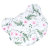 MT T Mackó párna - Fehér alapon rózsaszín virágok