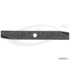 MTD Fűnyíró kés MTD 3210E 307mm, 17.1mm, 1 furatos, utángyártott