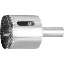 MTX 30x67mm galvanizált gyémánt körkivágó, üveg/kerámia barkácsgép tartozék