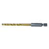 MTX 4,8mm HEX HSS-TiN spirális fém fúrószár hatszögletű befogással