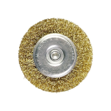 MTX 50x6mm réz drótkorong, kefekorong ütvefúróhoz hullámos barkácsolás, csiszolás, rögzítés