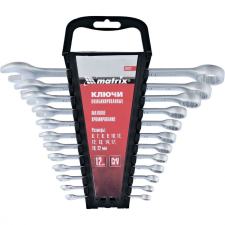 MTX 6-22mm kombinált csillag-villás csavarkulcs szett 12db CrV fogó