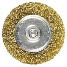 MTX Csapos Drótkorong, fúrógéphez, réz 50x6mm hullámos barkácsgép tartozék