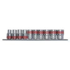 MTX dugókulcs készlet 1/2", hatlapfejû, 10 db 10- 22mm szerszámkészlet